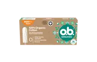 Tampoane organic super, 16 bucati, O.B.