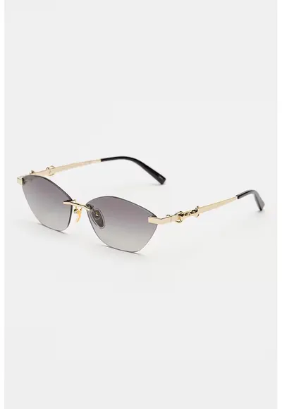 Ochelari de soare cat-eye - Auriu