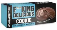 AllNutrition Fitking Delicious Cookie, ciocolată dublă, 128 g