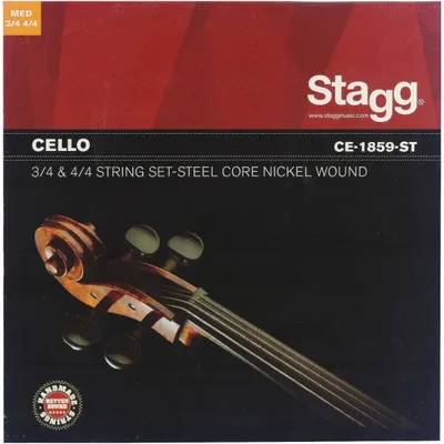 Corzi pentru violoncel Stagg – CE-1859-ST, 3/4-4/4, medium