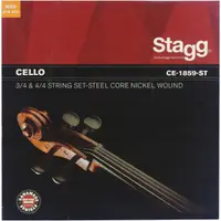 Corzi pentru violoncel Stagg – CE-1859-ST, 3/4-4/4, medium