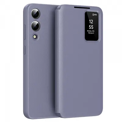 Husa pentru Samsung Galaxy S25 Edge S937, Techsuit, SmartView, Mov