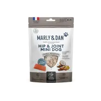 MARLY&DAN Hip&Joint Mini Dog, XS-S, Somon, punguță recompense funcționale fără cereale câini, sistem articular, 50g