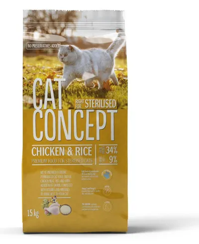 Cat Concept Dry Sterilised - ,15-kg