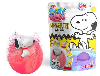 Bombă de apă cu figurina Simba - Snoopy, sortiment