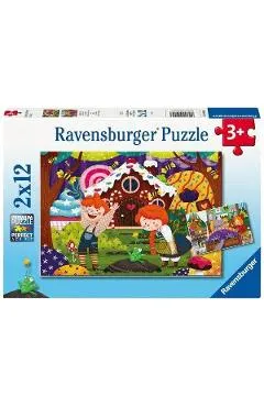 Puzzle 2x12 piese. Povesti cu zane