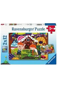 Puzzle 2x12 piese. Povesti cu zane