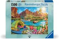 Puzzle Ravensburger din 1500 de piese - Camping Canyon