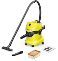 Aspirator Karcher - WD 4 V-20/5/22, pentru uscat și umed, galben