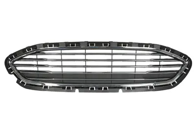 Grila radiator potrivit FORD FIESTA VII 1.0-1.5D dupa 2017 - (benzina, crom/negru)