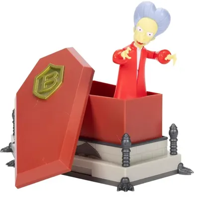 Figurina - The Simpsons - Mr. Burns cu accesoriu si functie UV