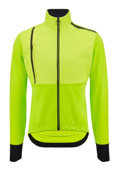 Jacheta ciclism barbati Vega Absolute FW 2024-Verde/Negru