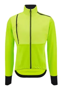 Jacheta ciclism barbati Vega Absolute FW 2024-Verde/Negru-