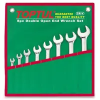 Set 8 chei combinate fixe inelare cotite 10-19mm, Toptul
