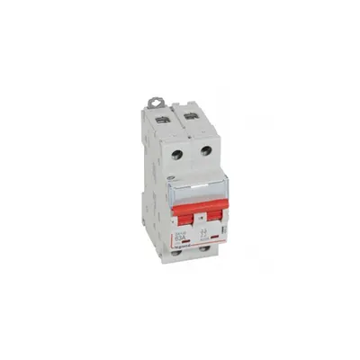 Separator modular DX-IS - visible load break - 2P 400 V~ - 63 A