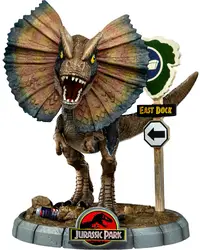 Statuetă Iron Studios Movies: Jurassic Park - Dilophosaurus, 15 cm