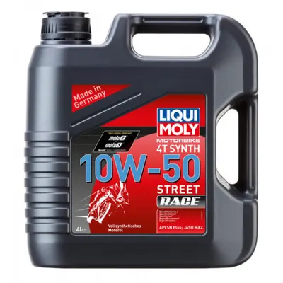 Ulei motor Liqui Moly Motorbike 4T 10W-50 Street Race 4L 4L