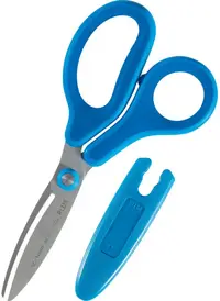 Foarfece Plus Kids - albastru, 14.5 cm
