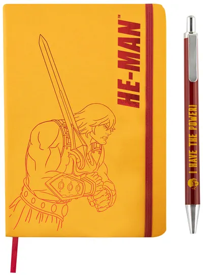 Set caiet cu pix Cinereplicas Retro Toys: MOTU - He-Man
