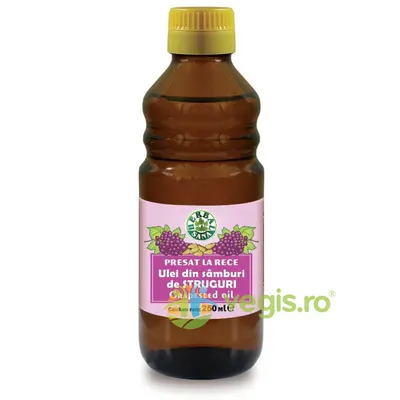 Ulei din Samburi de Struguri Presat la Rece 250ml