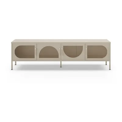 Comodă TV crem 180x50 cm Tayra – Marckeric