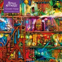 Puzzle Flame Tree din 1000 piese - Călătorie fantastică