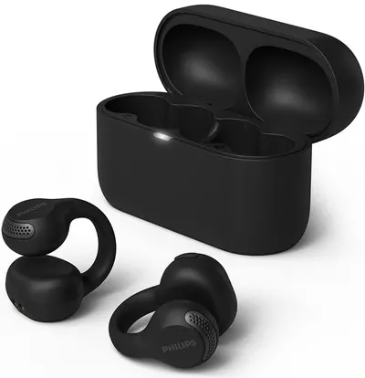 Căști fără fir Philips - TAQ2000BK/00, TWS, ANC, negru