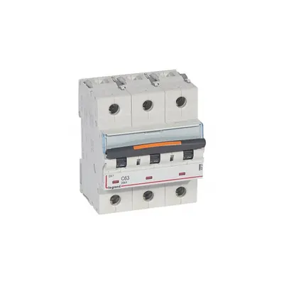 Siguranta automata MCB - DX³ - 25 kA - 3P 400 V~ - 63 A - C curba
