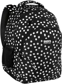 Ghiozdan școlar BackUp 8 W - Retro Polka Dots, cu 3 compartimente