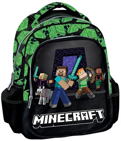 Ghiozdan pentru grădiniță Graffiti Minecraft - Squad
