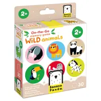 Joc de memorie, Banana Panda, Animale salbatice, 30 piese