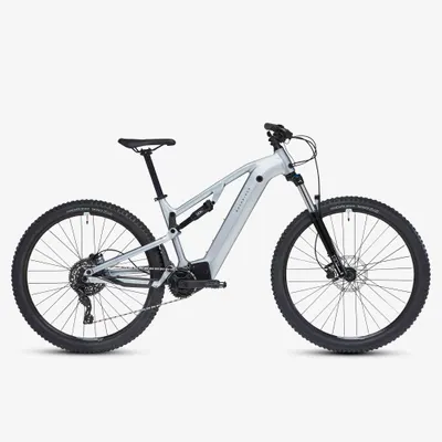 Bicicletă MTB electrică E-EXPL 500 S 29" gri