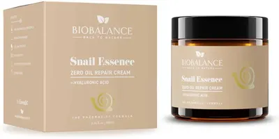 Biobalance Cremă de față Snail Essence Zero Oil, 100 ml