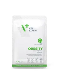 Hrana umeda pentru pisici cu probleme de obezitate, Vet Expert Obesity Cat, 100g