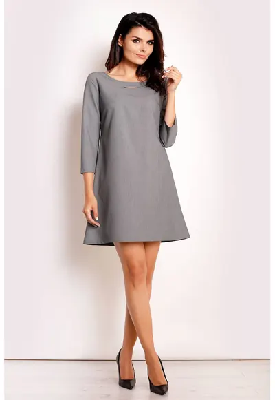 Rochie dama Poliester - M111 - Gri