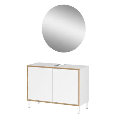 Set mobilă de baie alb Topeka – Germania