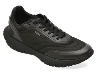 Pantofi sport BOSS negri, 8946, din material textil