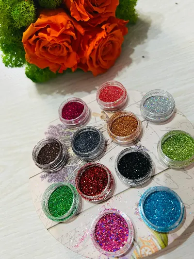 Set 12 Sclipici Nail Art GSP118