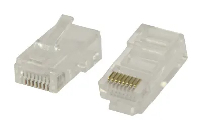 Mufa RJ45 CAT5 transparent tata 5buc Valueline