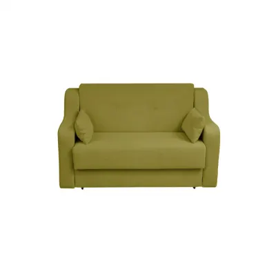 Canapea GINA II extensibila, 2 locuri, cu arcuri si lada depozitare, verde deschis, 155x100x95 cm