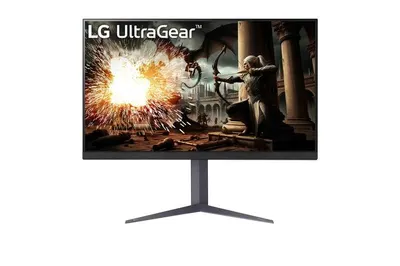 Monitor Gaming LG 32GS75Q-B, 31.5", 2560 x 1440 pixeli, Black, 2 ani Garantie