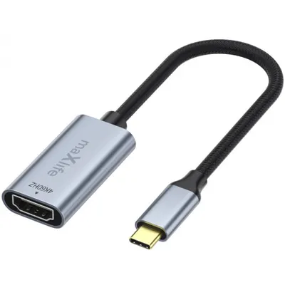 Adaptor Audio si Video USB-C - HDMI MaXlife MXHC-01, Gri