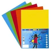 Carton colorat A3 Fabrisa 16238, 180g/mp, mix 5 culori intense, top 50 coli