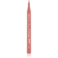 essence line & STAIN! TATTOO creion contur de buze, tip carioca pentru un efect de lunga durata culoare 02 Must Have Brown 1.1 ml