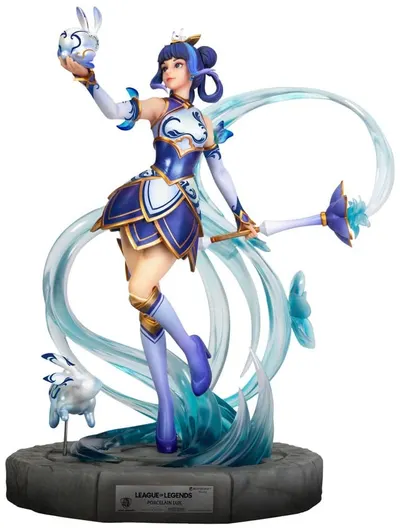 Statuetâ Beast Kingdom Games: League of Legends - Lux (Limited Edition), 42 cm
