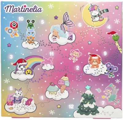 Calendarul Advent Martinelia - Colecție de Crăciun, 12 piese
