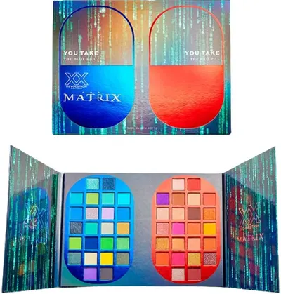 Makeup Revolution The Matrix - Paletă de farduri XX Neo, 48 culori