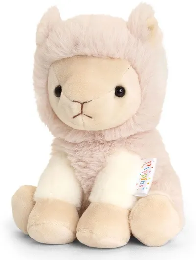 Jucarie de plus Keel Toys - Lama Pippins, 14 cm