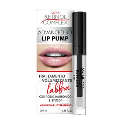 Tratament de volum pentru buze, Lip Pump, Ultra Retinol Complex, 10 ml
