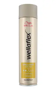 Fixativ cu grad de fixare 3 Brilliant Colours Extra Strong Wellaflex, 250ml, Wella